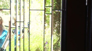 RealWifeStories: Caucasian in thongs creampie outdoors in HD