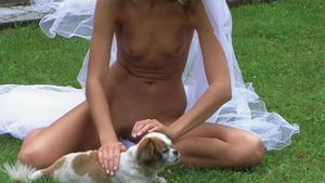 Fucking accompanied by bride