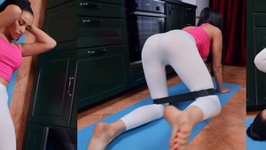 Day With a Pornstar - Athletic Luxury Girl feels up to cumshot