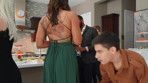 BRAZZERS Exxtra: Halle Hayes in high heels threesome