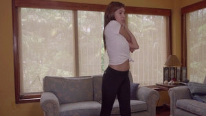 Nubiles - Brunette Gaby Gomez orgasm