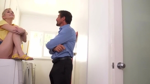 SpyFam.com - Skye Blue agrees to slamming hard