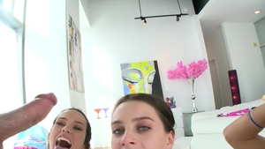 Swallowed: Lana's Backdoor Snack with Adriana & Megan