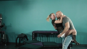 Hitzefrei.com: Stallion Dirty Tina MILF throat fuck scene