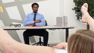 BBCPie.com: Amber Moore has a thing for hard nailining