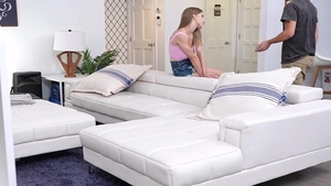 SpyFam: Stepsister Octavia Red caught masturbation