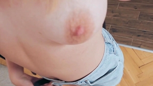 Beauty4K.com: Nervous blowjob for money