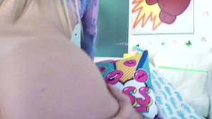 Nympho - Very nice and shaved babe pussy fuck