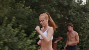 Blacked.com: Redhead playing with BBC