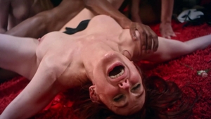 Deeper: Tattooed April Olsen pussy licking