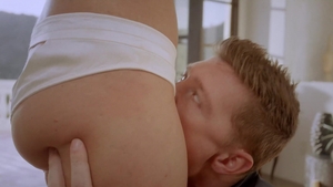 MILFY: Blonde licks Oliver Flynn balls